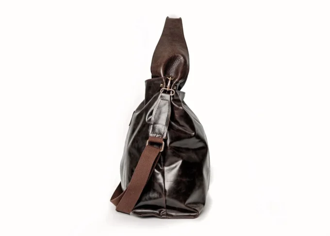 Elegancka skórzana torebka w stylu Vintage - Zaria - obrazek 2